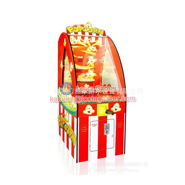 Zhongshan Locta Redemption Equipment Game Machine, Popcorn Indoor Amusement, Coin Operated, Catch Ball Game photo-2