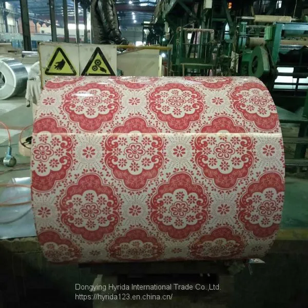 Flower Design PPAL Aluminium Coil For Buildimg photo-3