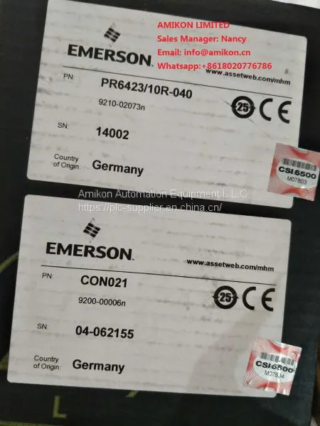 Emerson DeltaV VE3006
