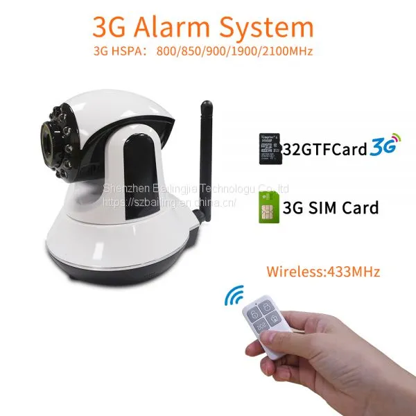 WIFI GSM GPRS 3G Camera Alarm System Support Android IOS App Live Video Home Security Alarm System photo-2