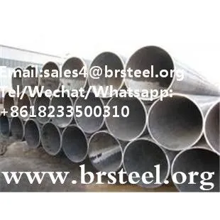 Tube Black Carbon Erw Steel Pipe