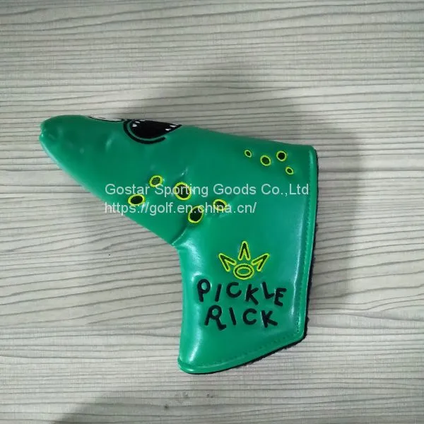 Cheap Blade Custom Made Logo PU Leather Golf Putter Headcovers photo-3