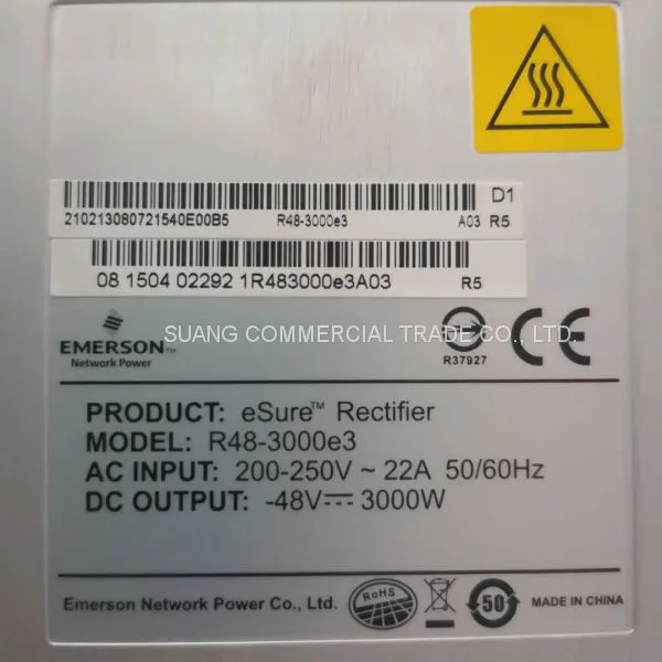 Original Emerson Communication Power Supply System, Rectifier photo-5