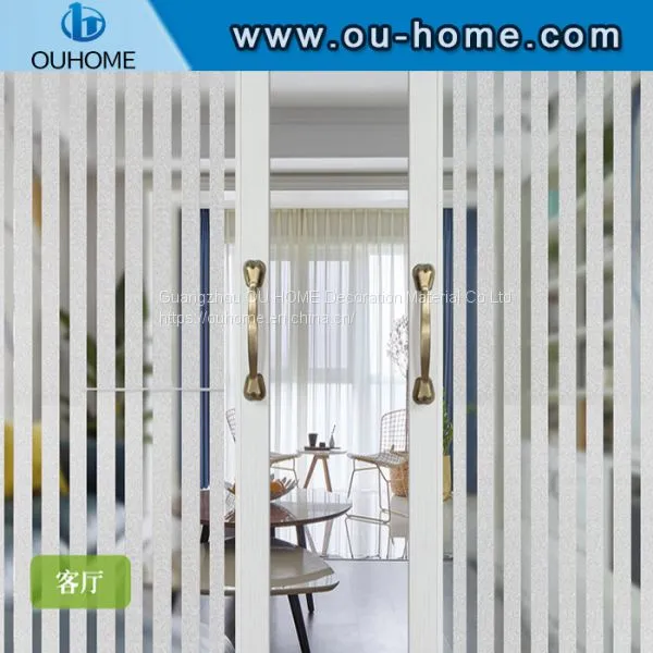H15506 Static Cling Self-adhesive Opaque Glass Sticker photo-2