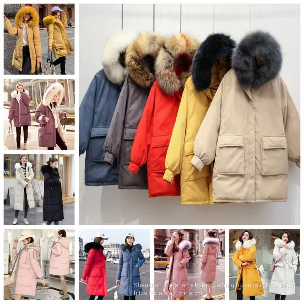 Zhejiang Manufacturer Autumn and Winter New Mid Long Korean Cotton Padded Jacket Women's Warm Coat Down Jacket Female Brand Stock Tail Goods photo-2