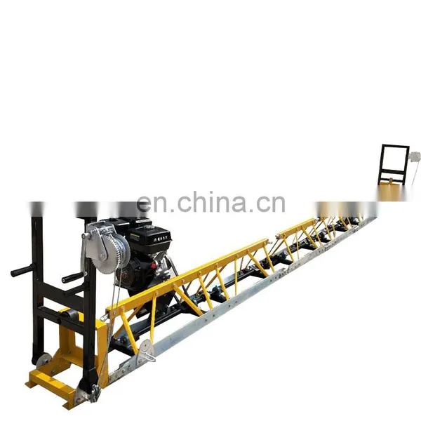 Concrete Use Frame Type Floor Leveling Machine Frame Vibrating Concrete Screed Machine photo-2