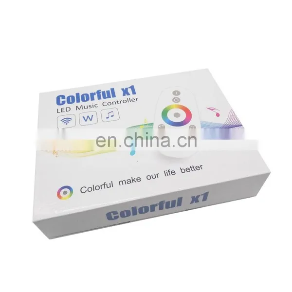 WS2811 WS2812B 6 Keys 6803 LED Tape Digital Colorful x1 LED Music Controller With RF Touch Remote Max 600pixels photo-6