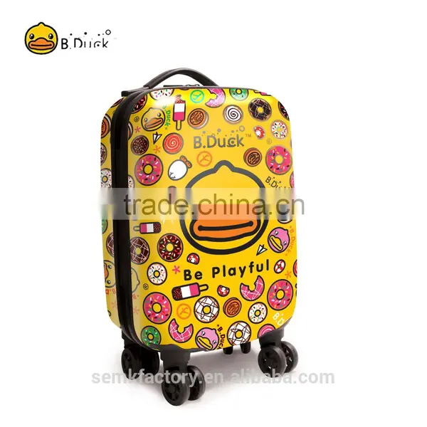 Essential Fashion Travel Luggage With B.Duck Printing Proprietary Quality Choice