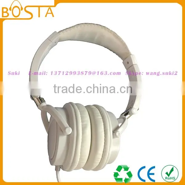 Music Stereo Hifi Pure White High End Headphone for Promotion Gift photo-6