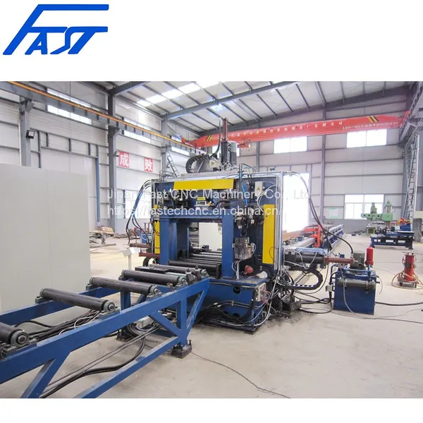 3 Spindle CNC Drilling Line for Profiles and Beams,Structural Steel Beam Drilling Machine (Drill Line) photo-3
