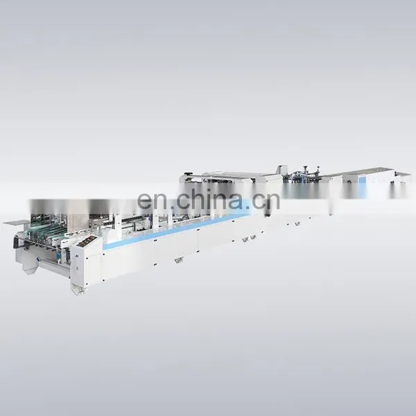 ZH-1050PC-Four Six Corners Fully Automatic Cake Box Carton Box Folding Gluing Machine
