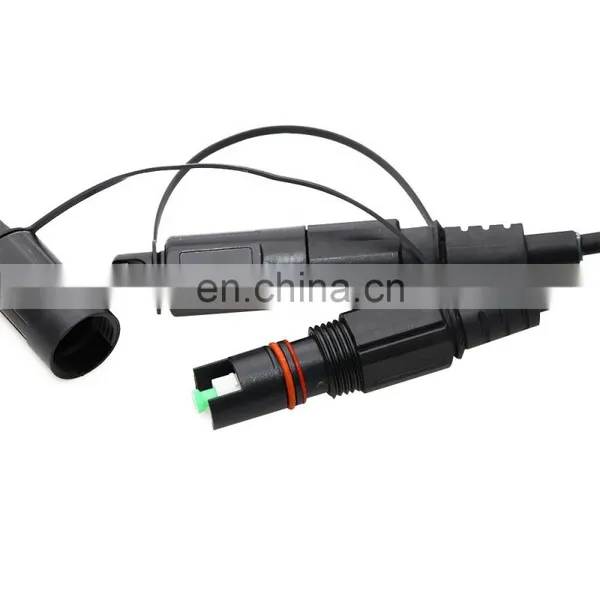 Outdoor Fiber Optic H Connector Compatible Corning OptiTap Cable Assembly SC Mini Fast Connector photo-3