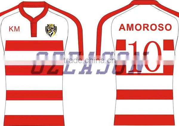 Sublimated Rugby Shirt,Custom Rugby League Jerseys photo-3