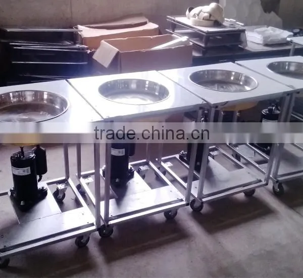 2016 New Hot Sale Double Pan Ten Barrels Ice Cream Frying Machine photo-5