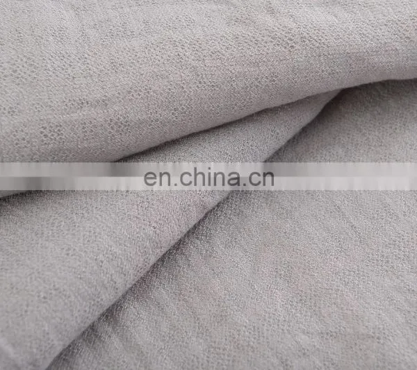 2022 Woven Creep Crinkle Nylon Yarn Dyed Cotton Rayon Fabric for Blouse photo-5
