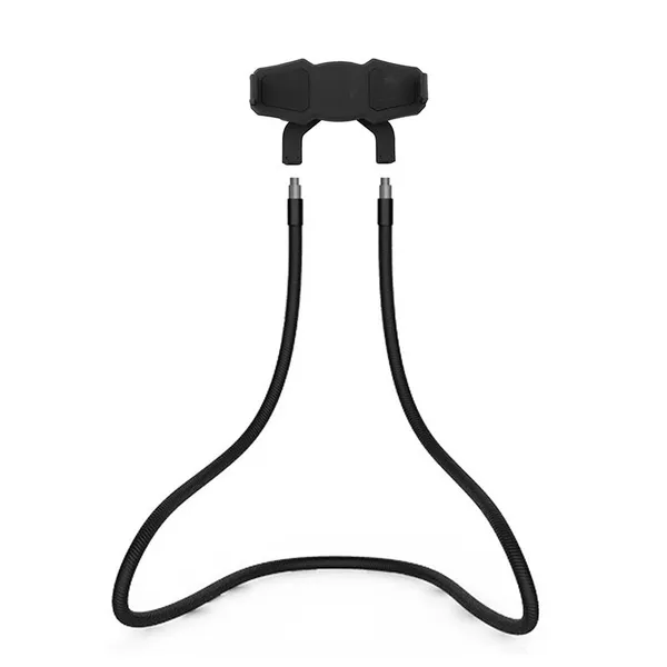 OEM LOGO Acceptable Aluminum Long Arm Hanging Magnetic Neck Phone Holder Lazy Mobile Bracket Tablet Stand for Bed Desktop Car photo-3