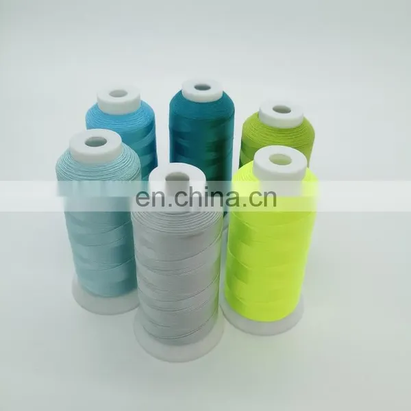 Wholesale High Quality Embroidery Thread Filament Sewing Thread 100% Polyester photo-5