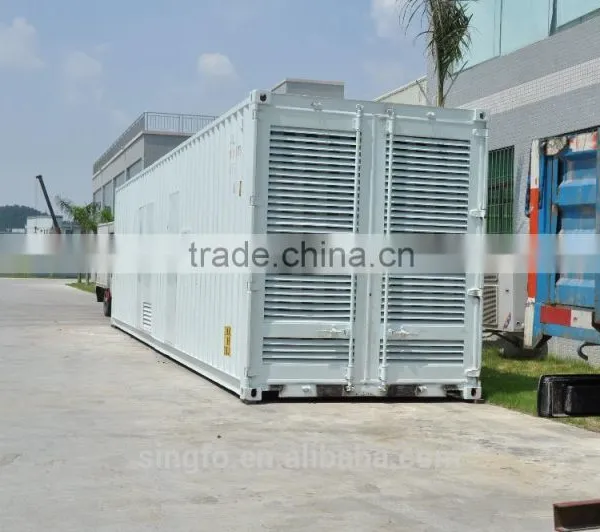 CE CERTIFICATION 1320KVA Power Plant of Container Type Magnetic Power Diesel Generators With 4012-46TAG2A Engine for Sale photo-2