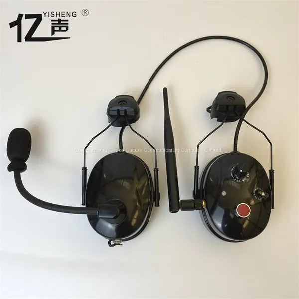 Professional Wireless Noise Reduction Intercom Fast Helmet “YISHENG” YS-DJ-02H Series photo-3