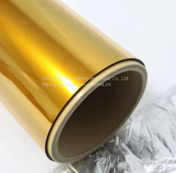 High Voltage Gold Insulation Colorless Polyimide Film 0.0125mm, 0.025mm photo-2