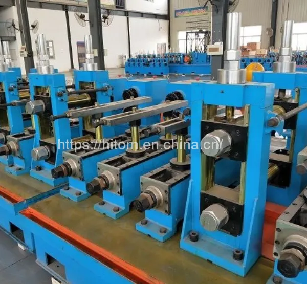 Galvanized Steel Straight Seam Pipe Rolling Machine photo-3