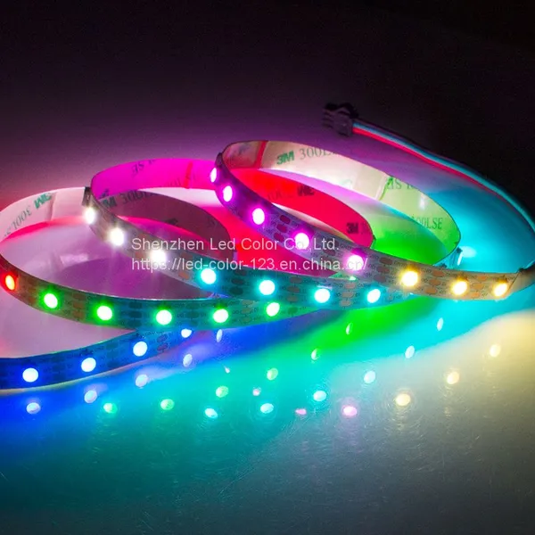 DC5V 18W/M 60leds/M Smart Led Strip Dream Color LED Strip IP20 IC Build-in Pixel SK6812 LED Strip Lights photo-5