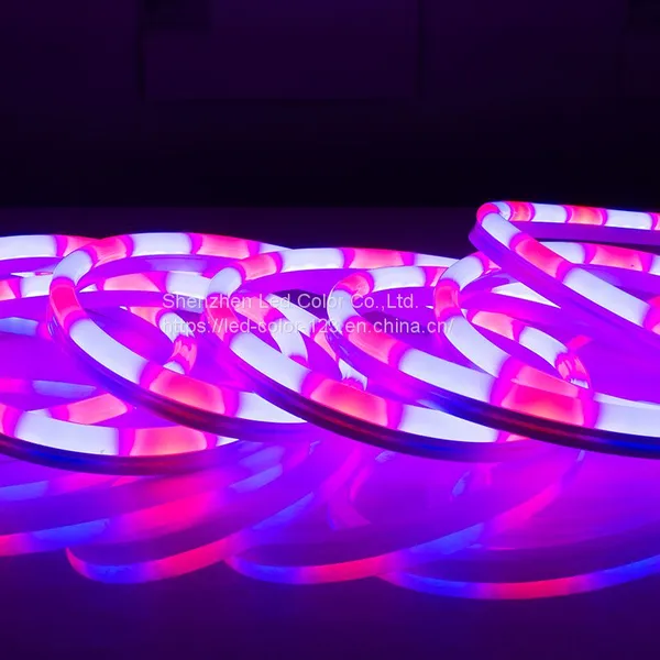 New Arrivals 5050RGB Led Pixel Neon Flex Colorful Flexible Silicone Neon Strip Outdoor Landscape Led Neon Light Flexible Led Strip photo-4