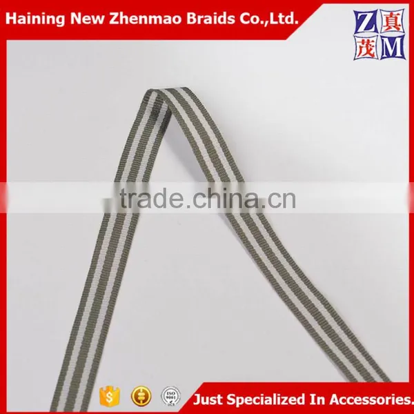 Wholesale Polyester Webbing Woven Striped Strap photo-5