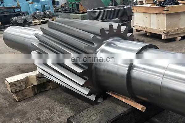 High Precision Customizable High Quality Gear Shaft Forged Roller Shaft photo-4