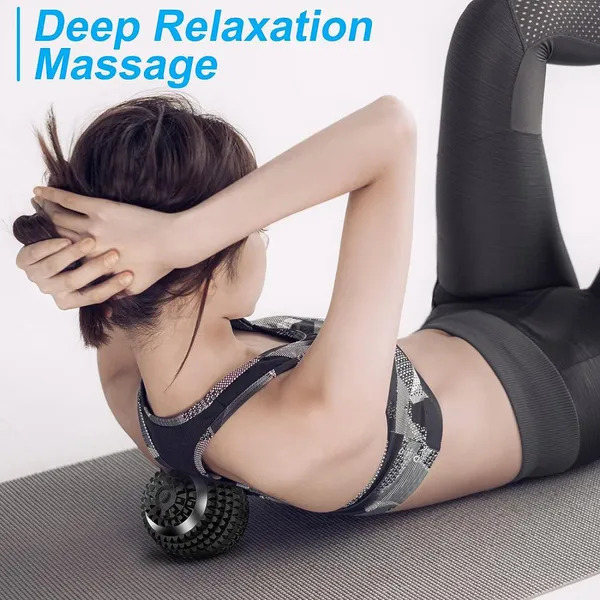 OEM Factory CE ROHS USB Rechargeable Electronic Massage Ball, Body Release Massager Foot Shoulder Roller Ball photo-2