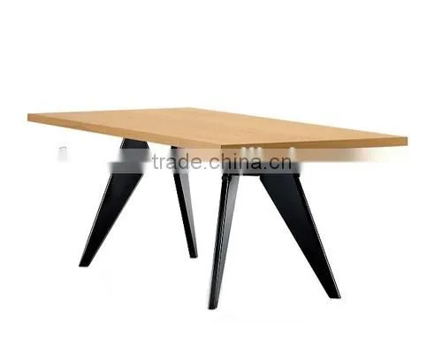 Dining Room Furniture Ash Wood Jean Prouve Dining Restaurant Table photo-2