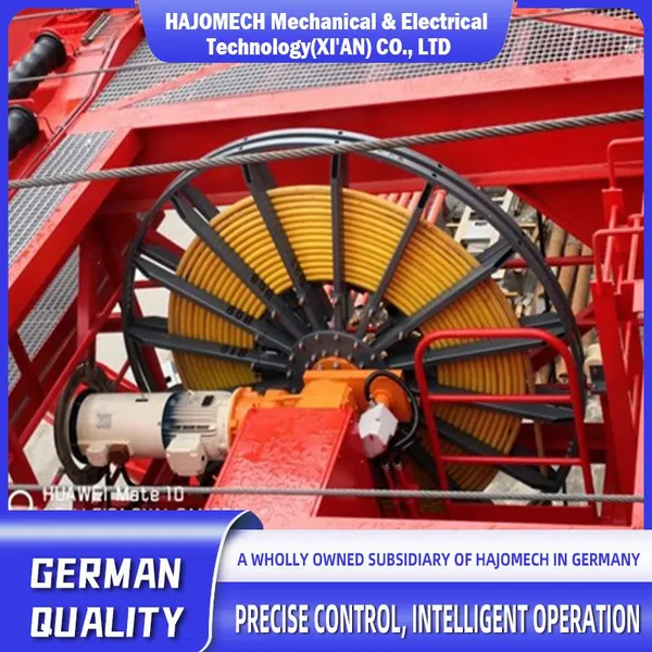 HAJOMECH Cable Reel_PLC Frequency Conversion Type_hoisting Device Type_ship Unloader_railway Crane_bridge Crane