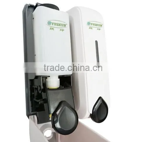New 700ml Double Soap/Shampoo Dispenser Lotion Pump Action Wall Mounted Shower YK1051 photo-3