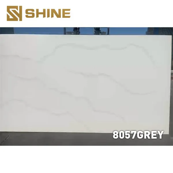 New Design Widely Used Artificial Quartz Slab Stone Kitchen Countertop
