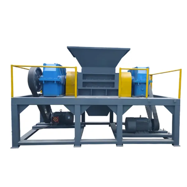 Double Shaft Shredder With 380V Power Supply for Industrial Scrap Processing