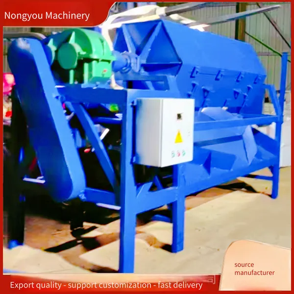 Rolling Stone Machine for Burnt Iron, Large Hexagonal Drum Polishing Machine for Rust Removal and Degreasing, Grinding Machine for Batch Polishing of Building Blocks photo-4