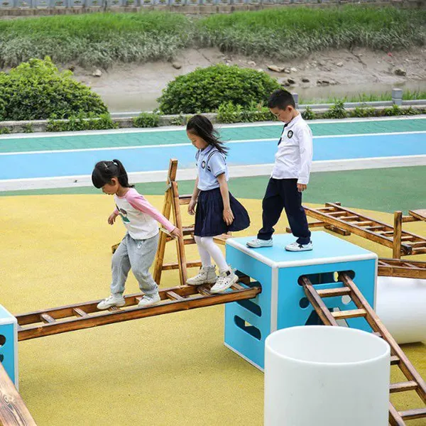 Xinshengmei Kindergarten Roller, Outdoor Interactive Sensory Integration Training Equipment, Foot-balance Toy photo-2