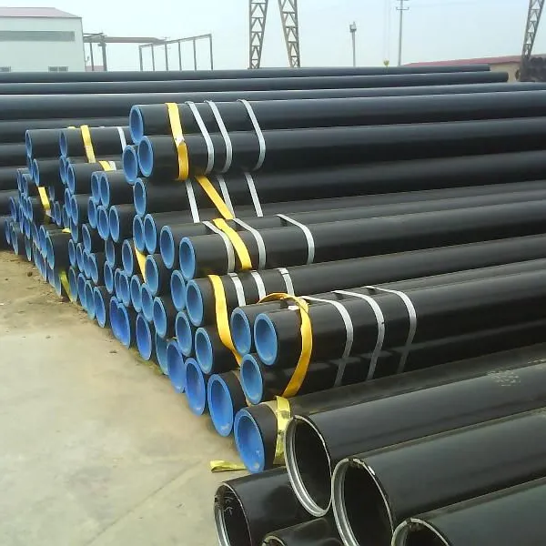 Tube Pipe Iron Round Steel Seamless 300MM Diameter 10mm Thick Q345b Sae1518 St52 A52 Grade B Material Black Free Cutting photo-5
