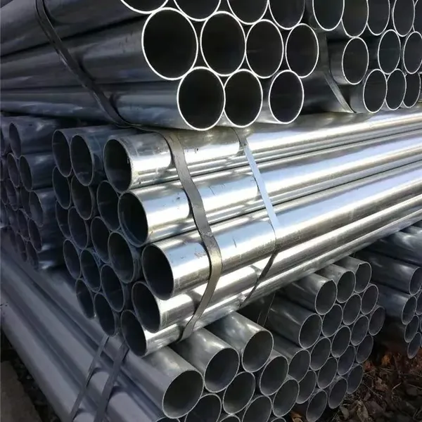 Galvanized Steel Pipe for Fence Post and Handrail 2 Inch 3 Inch 4 Inch Diameter 6m Length With End Cap photo-3