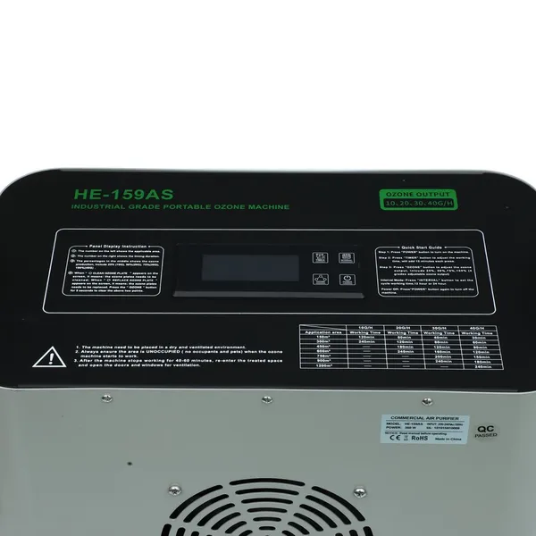 Lufutatech LFT-159AG 40000mg/H Commercial Ozone Generator Machine for Large Area Odor Removal and Air Purification photo-4