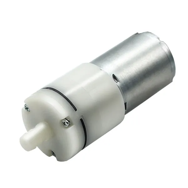 Custom high flow low noise micro diaphragm 370 air pump with reverse air nozzle