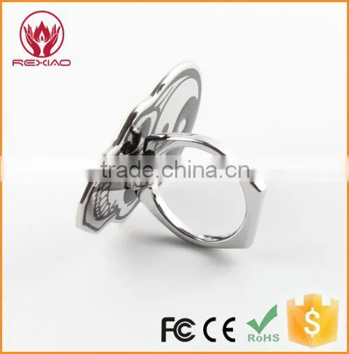 Metal Stainless Steel Skull Ring Holder Stand for IPhone 7, 6, 6s, 6s Plus, Samsung Note 5, Note 4, S5 photo-4