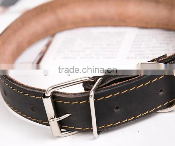 High Quality Leather Dog Collar photo-3