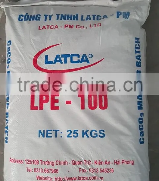 Vietnam Lat Ca High Quality LPE100 Filler Masterbatch for Plastic Products or Shopping Bags photo-4