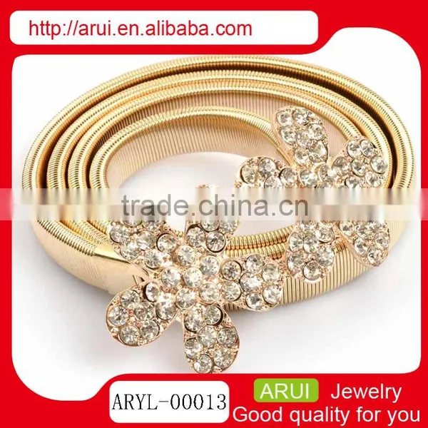 Promotional 2014 New Dubai Gold Star Flower Body Chain Waist Chains photo-3