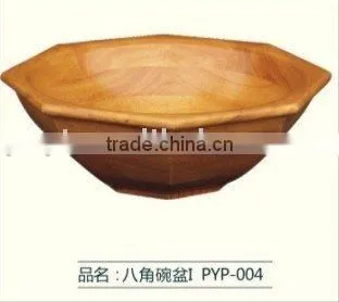 White Oak Octagonal Sink 1 Wood Sink Basin
