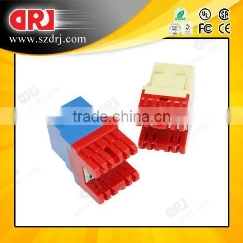 With Different Colors Cat5e UTP RJ45 Keystone Jack photo-2