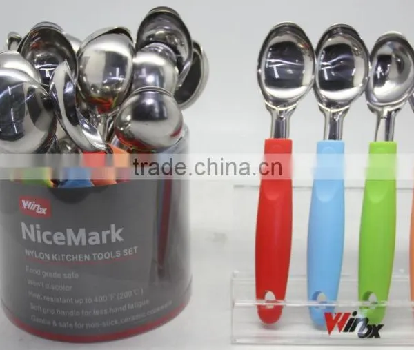 PP HANDLE S/S GADGETS -- PEELER, CHEESE SERVER, GRATER, PIZZA CUTTER, STRAINER photo-4