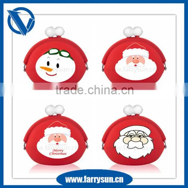 2015 Hot Selling Gifts Purse for Christmas Day/wallets for Xmas Day/wallet With Coin Pocket photo-4