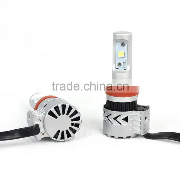 Newest !!! Lanseko Factory Direct G8 6000lm Car H11 Led Headlight Kits 40w Double Heat Dissipation System photo-2
